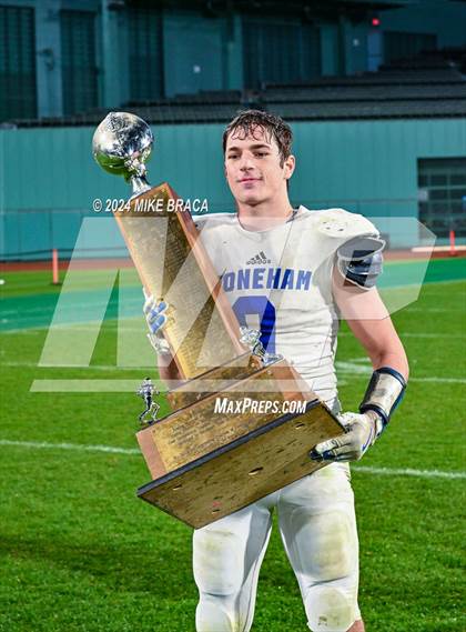 Thumbnail 3 in Stoneham vs. Reading Memorial (High School Football at Fenway Park) photogallery.