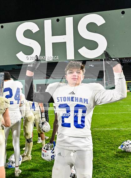 Thumbnail 3 in Stoneham vs. Reading Memorial (High School Football at Fenway Park) photogallery.
