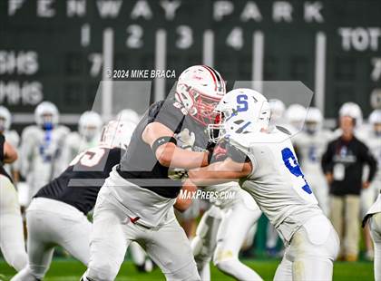 Thumbnail 3 in Stoneham vs. Reading Memorial (High School Football at Fenway Park) photogallery.