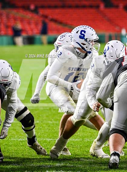 Thumbnail 1 in Stoneham vs. Reading Memorial (High School Football at Fenway Park) photogallery.