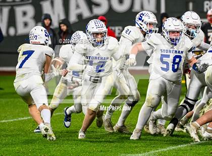 Thumbnail 3 in Stoneham vs. Reading Memorial (High School Football at Fenway Park) photogallery.