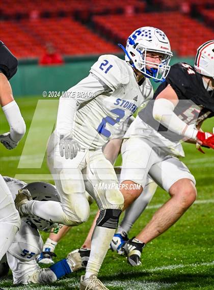 Thumbnail 1 in Stoneham vs. Reading Memorial (High School Football at Fenway Park) photogallery.