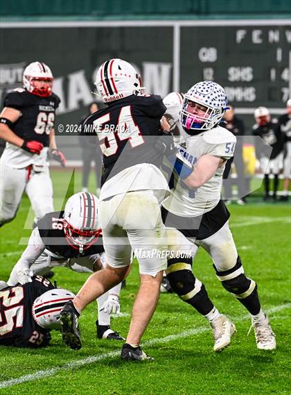 Thumbnail 3 in Stoneham vs. Reading Memorial (High School Football at Fenway Park) photogallery.