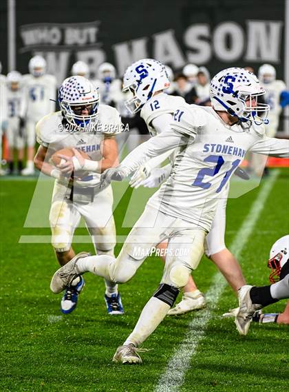 Thumbnail 2 in Stoneham vs. Reading Memorial (High School Football at Fenway Park) photogallery.