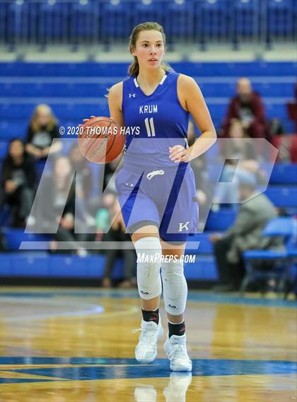 Thumbnail 1 in Glen Rose vs Krum (UIL Class 4A Bi-District) photogallery.
