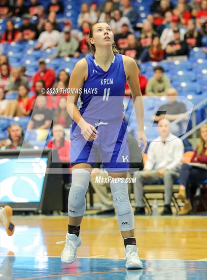 Thumbnail 2 in Glen Rose vs Krum (UIL Class 4A Bi-District) photogallery.