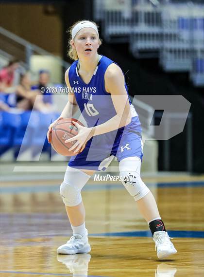 Thumbnail 3 in Glen Rose vs Krum (UIL Class 4A Bi-District) photogallery.
