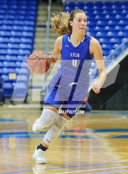 Thumbnail 1 in Glen Rose vs Krum (UIL Class 4A Bi-District) photogallery.