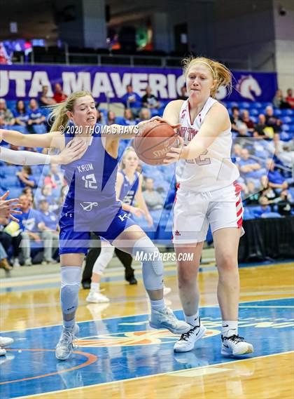 Thumbnail 2 in Glen Rose vs Krum (UIL Class 4A Bi-District) photogallery.