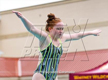 Thumbnail 2 in CIF SJS Girls Diving Finals photogallery.