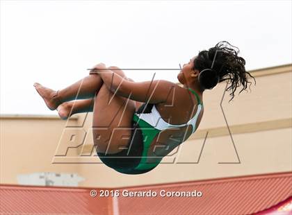 Thumbnail 1 in CIF SJS Girls Diving Finals photogallery.