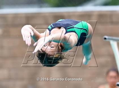 Thumbnail 2 in CIF SJS Girls Diving Finals photogallery.