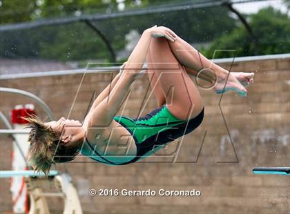 Thumbnail 2 in CIF SJS Girls Diving Finals photogallery.