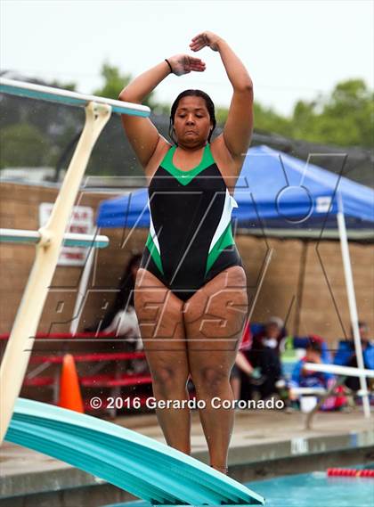 Thumbnail 2 in CIF SJS Girls Diving Finals photogallery.