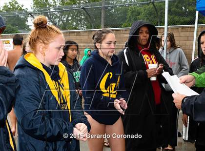 Thumbnail 2 in CIF SJS Girls Diving Finals photogallery.