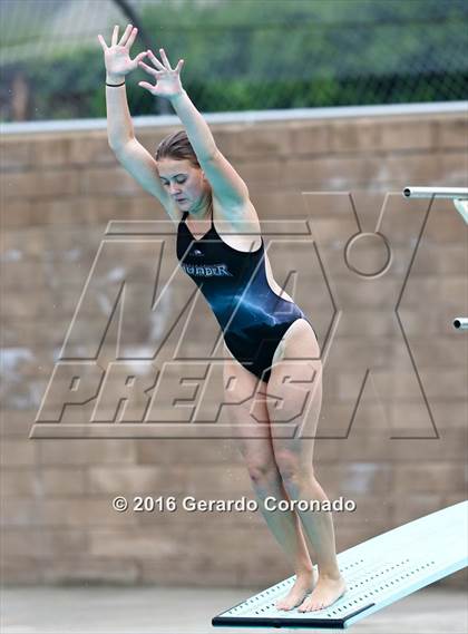Thumbnail 2 in CIF SJS Girls Diving Finals photogallery.