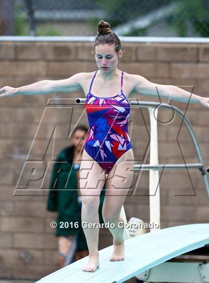 Thumbnail 1 in CIF SJS Girls Diving Finals photogallery.