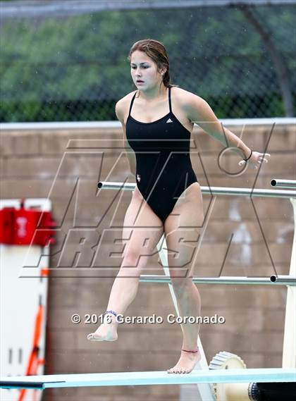 Thumbnail 3 in CIF SJS Girls Diving Finals photogallery.