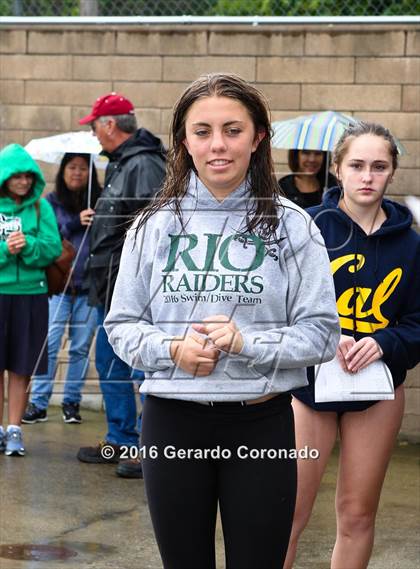 Thumbnail 2 in CIF SJS Girls Diving Finals photogallery.