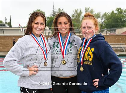 Thumbnail 1 in CIF SJS Girls Diving Finals photogallery.