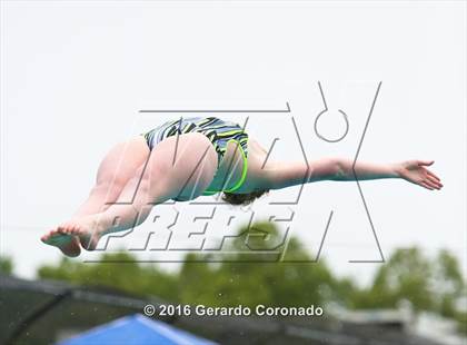 Thumbnail 3 in CIF SJS Girls Diving Finals photogallery.