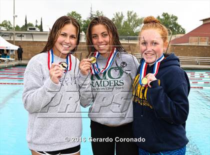 Thumbnail 3 in CIF SJS Girls Diving Finals photogallery.