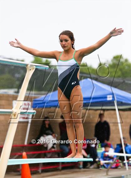 Thumbnail 2 in CIF SJS Girls Diving Finals photogallery.