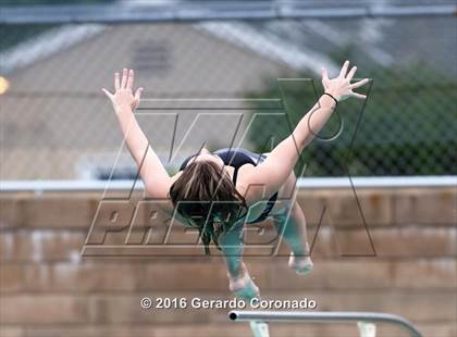 Thumbnail 2 in CIF SJS Girls Diving Finals photogallery.
