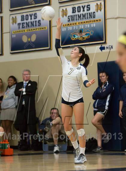Thumbnail 2 in Harvard-Westlake @ Notre Dame (CIF SS D1A Semifinals) photogallery.