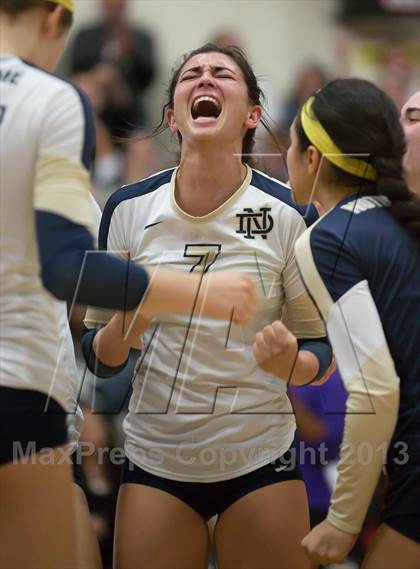 Thumbnail 2 in Harvard-Westlake @ Notre Dame (CIF SS D1A Semifinals) photogallery.
