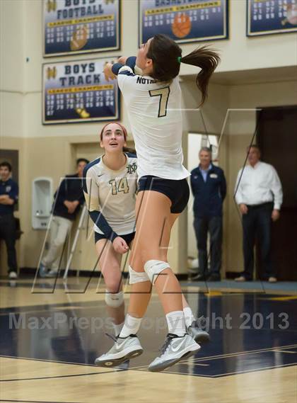 Thumbnail 2 in Harvard-Westlake @ Notre Dame (CIF SS D1A Semifinals) photogallery.