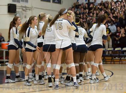Thumbnail 2 in Harvard-Westlake @ Notre Dame (CIF SS D1A Semifinals) photogallery.