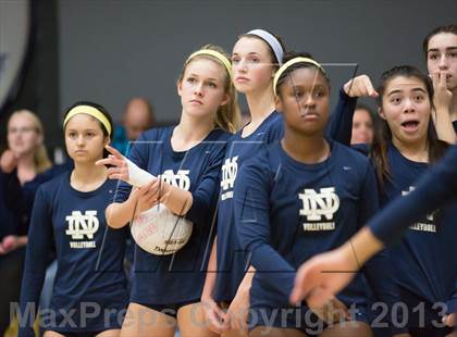 Thumbnail 2 in Harvard-Westlake @ Notre Dame (CIF SS D1A Semifinals) photogallery.