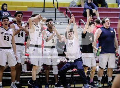 Thumbnail 1 in Chaminade vs  Notre Dame (SO) (Mission league tournament) photogallery.