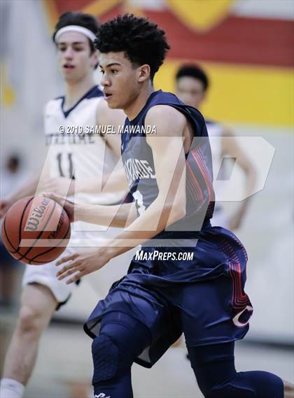 Thumbnail 3 in Chaminade vs  Notre Dame (SO) (Mission league tournament) photogallery.