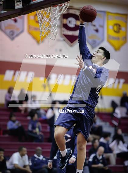 Thumbnail 2 in Chaminade vs  Notre Dame (SO) (Mission league tournament) photogallery.