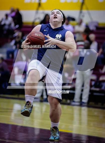 Thumbnail 2 in Chaminade vs  Notre Dame (SO) (Mission league tournament) photogallery.