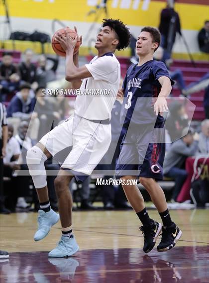 Thumbnail 2 in Chaminade vs  Notre Dame (SO) (Mission league tournament) photogallery.