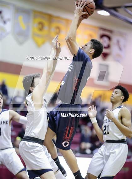 Thumbnail 2 in Chaminade vs  Notre Dame (SO) (Mission league tournament) photogallery.