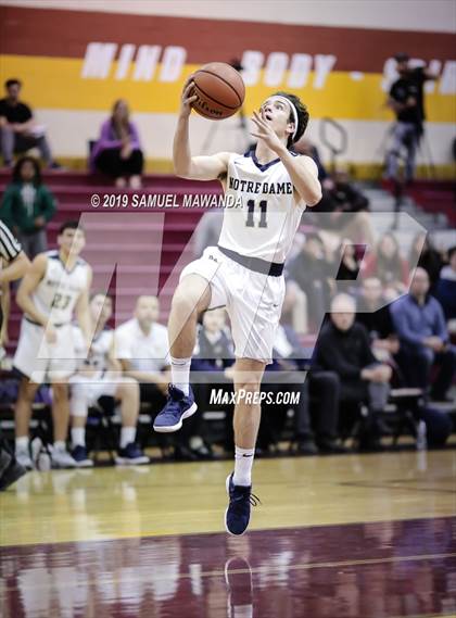 Thumbnail 3 in Chaminade vs  Notre Dame (SO) (Mission league tournament) photogallery.
