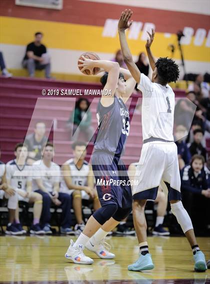 Thumbnail 2 in Chaminade vs  Notre Dame (SO) (Mission league tournament) photogallery.
