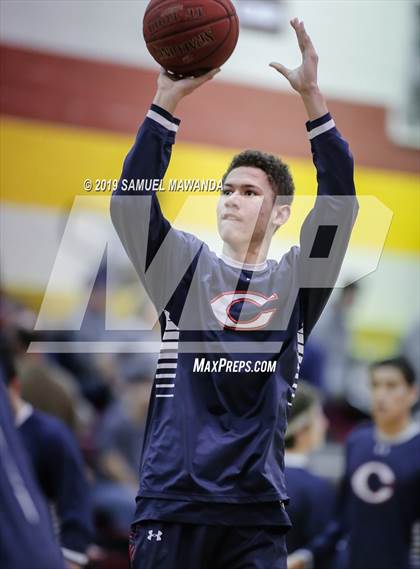 Thumbnail 2 in Chaminade vs  Notre Dame (SO) (Mission league tournament) photogallery.