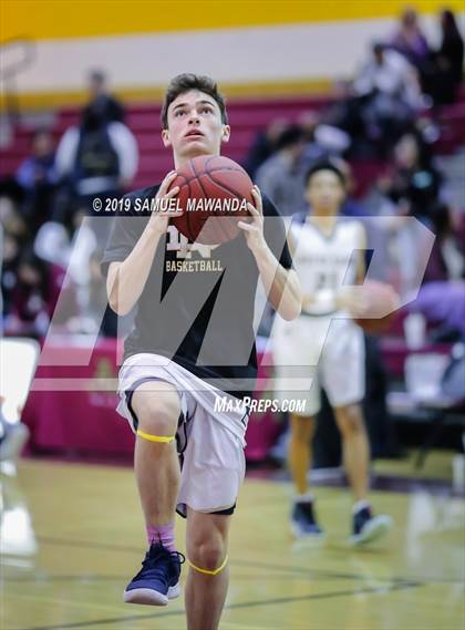 Thumbnail 1 in Chaminade vs  Notre Dame (SO) (Mission league tournament) photogallery.