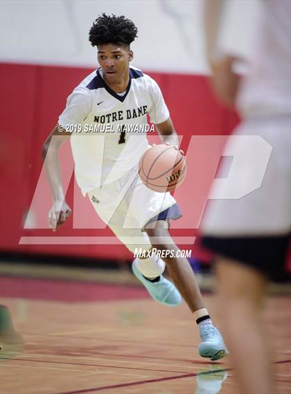 Thumbnail 2 in Chaminade vs  Notre Dame (SO) (Mission league tournament) photogallery.
