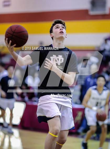 Thumbnail 2 in Chaminade vs  Notre Dame (SO) (Mission league tournament) photogallery.
