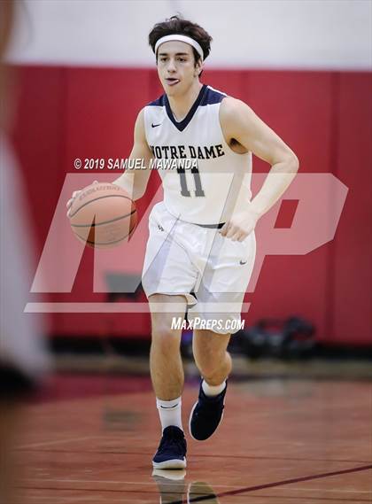 Thumbnail 2 in Chaminade vs  Notre Dame (SO) (Mission league tournament) photogallery.