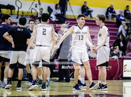 Thumbnail 2 in Chaminade vs  Notre Dame (SO) (Mission league tournament) photogallery.