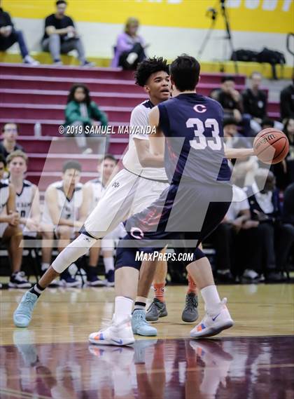 Thumbnail 2 in Chaminade vs  Notre Dame (SO) (Mission league tournament) photogallery.