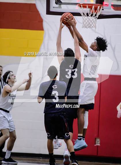 Thumbnail 1 in Chaminade vs  Notre Dame (SO) (Mission league tournament) photogallery.