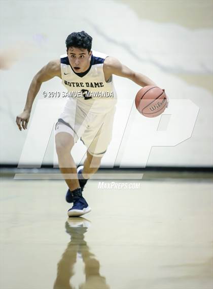 Thumbnail 2 in Chaminade vs  Notre Dame (SO) (Mission league tournament) photogallery.